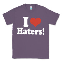 Lavender i love haters Classic Tee - PixelWave