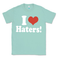 Seafoam i love haters Classic Tee - PixelWave