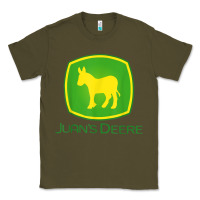 Army Green Juan Deere Farmer Gardener Landscaper Funny Classic Tee - PixelWave