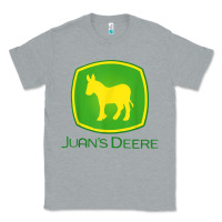 Heather Grey Juan Deere Farmer Gardener Landscaper Funny Classic Tee - PixelWave