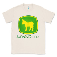 Natural Juan Deere Farmer Gardener Landscaper Funny Classic Tee - PixelWave