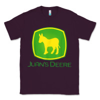 Plum Juan Deere Farmer Gardener Landscaper Funny Classic Tee - PixelWave