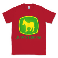 Red Juan Deere Farmer Gardener Landscaper Funny Classic Tee - PixelWave
