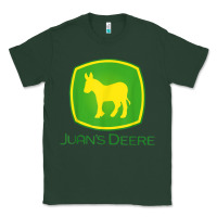 Sports Green Juan Deere Farmer Gardener Landscaper Funny Classic Tee - PixelWave