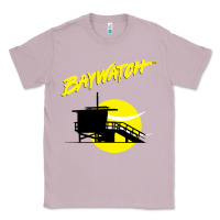Lilac baywatch lifeguard tower sunset   baywatch Classic Tee - PixelWave