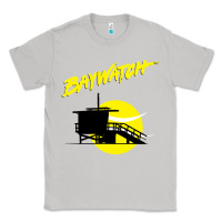 Moon Dust baywatch lifeguard tower sunset   baywatch Classic Tee - PixelWave