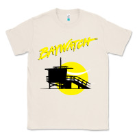 Natural baywatch lifeguard tower sunset   baywatch Classic Tee - PixelWave