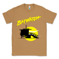 Toasted Coconut baywatch lifeguard tower sunset   baywatch Classic Tee - PixelWave