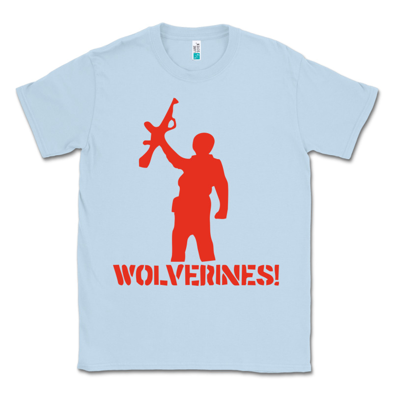 Red Dawn Wolverines Classic Tee by PixelWave | Teevron