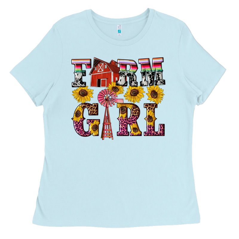 Western Farm Girl Ladies Tee by Artiststas | Teevron