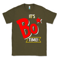 Army Green it's bo time Classic Tee - PixelWave