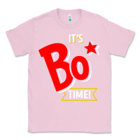 Bubblegum Pink it's bo time Classic Tee - PixelWave