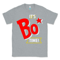 Heather Grey it's bo time Classic Tee - PixelWave
