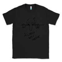 Black Kilroy was here (on RedBubble) gift Classic Tee - PixelWave