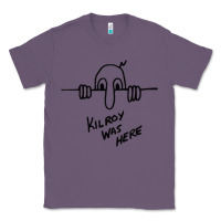 Lavender Kilroy was here (on RedBubble) gift Classic Tee - PixelWave