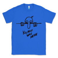 True Royal Kilroy was here (on RedBubble) gift Classic Tee - PixelWave