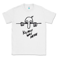 White Kilroy was here (on RedBubble) gift Classic Tee - PixelWave