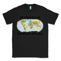Black the world is a cat playing with australia 2020 shirt Classic Tee - PixelWave