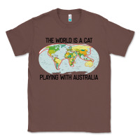 Chestnut the world is a cat playing with australia 2020 shirt Classic Tee - PixelWave
