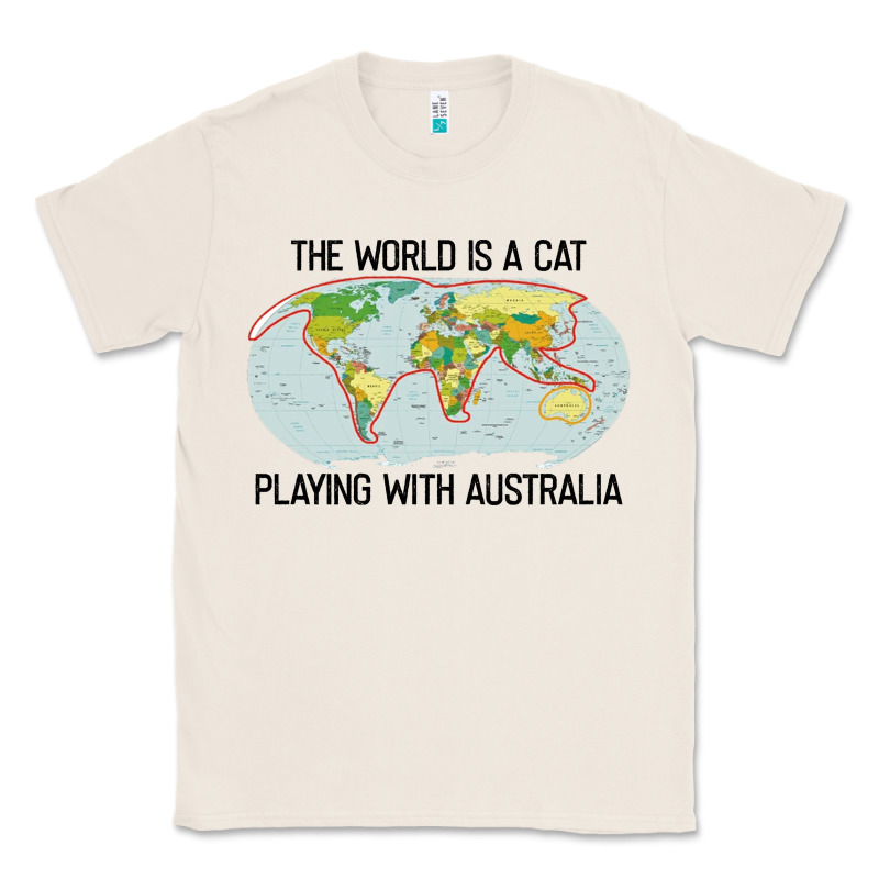 The World Is A Cat Playing With Australia 2020 Shirt Classic Tee by PixelWave | Teevron