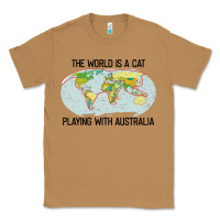 Toasted Coconut the world is a cat playing with australia 2020 shirt Classic Tee - PixelWave