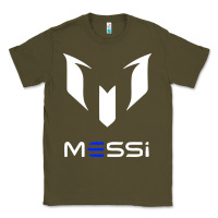 Army Green messi Classic Tee - PixelWave