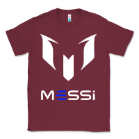 Burgundy messi Classic Tee - PixelWave
