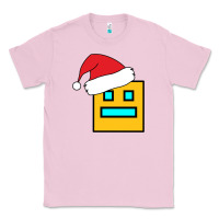 Bubblegum Pink Geometry Dash Classic Tee - PixelWave