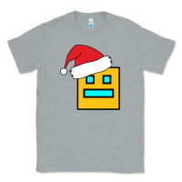 Heather Grey Geometry Dash Classic Tee - PixelWave