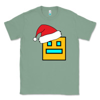 Sage Geometry Dash Classic Tee - PixelWave