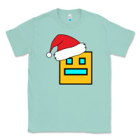 Seafoam Geometry Dash Classic Tee - PixelWave