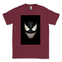 Burgundy The venom Classic Tee - PixelWave