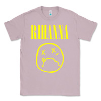 Lilac Grunge Rihanna Classic Tee - PixelWave