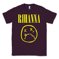 Plum Grunge Rihanna Classic Tee - PixelWave