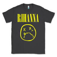 Smoke Grunge Rihanna Classic Tee - PixelWave