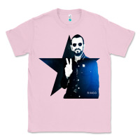 Bubblegum Pink ringo starr 01 Classic Tee - PixelWave