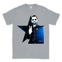 Heather Grey ringo starr 01 Classic Tee - PixelWave