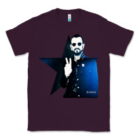 Plum ringo starr 01 Classic Tee - PixelWave