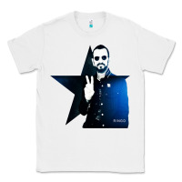 White ringo starr 01 Classic Tee - PixelWave