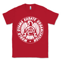Red World Oyama Karate Organization ( white ) Classic Tee - PixelWave