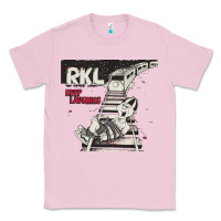 Bubblegum Pink RKL Keep Laughing Essential Classic Tee - PixelWave
