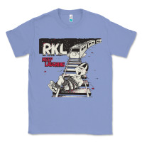 Colony Blue RKL Keep Laughing Essential Classic Tee - PixelWave