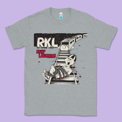 Rkl Keep Laughing Essential Classic Tee Designed By Pixelwave