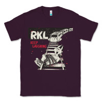 Plum RKL Keep Laughing Essential Classic Tee - PixelWave