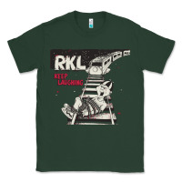 Sports Green RKL Keep Laughing Essential Classic Tee - PixelWave