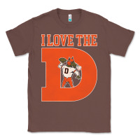 I Love The D Broncos Football Quote Classic Tee | Teevron