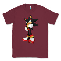 Burgundy best of shadow Classic Tee - PixelWave