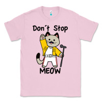 Bubblegum Pink Don´t Stop Meow Classic Tee - PixelWave