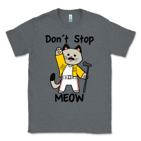 Charcoal Heather Don´t Stop Meow Classic Tee - PixelWave