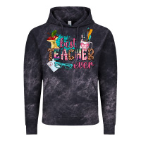Cloud Black best teacher ever Vintage Hoodie - AdoDesignShop